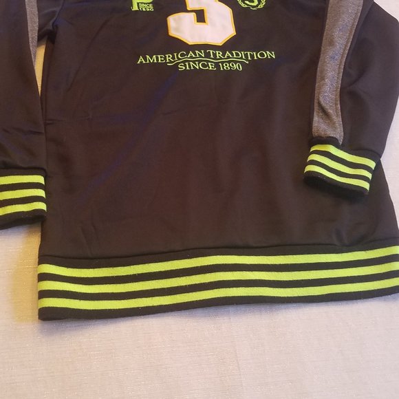 Us Polo Association green varsity jacket  Sz 12 - Picture 5 of 7